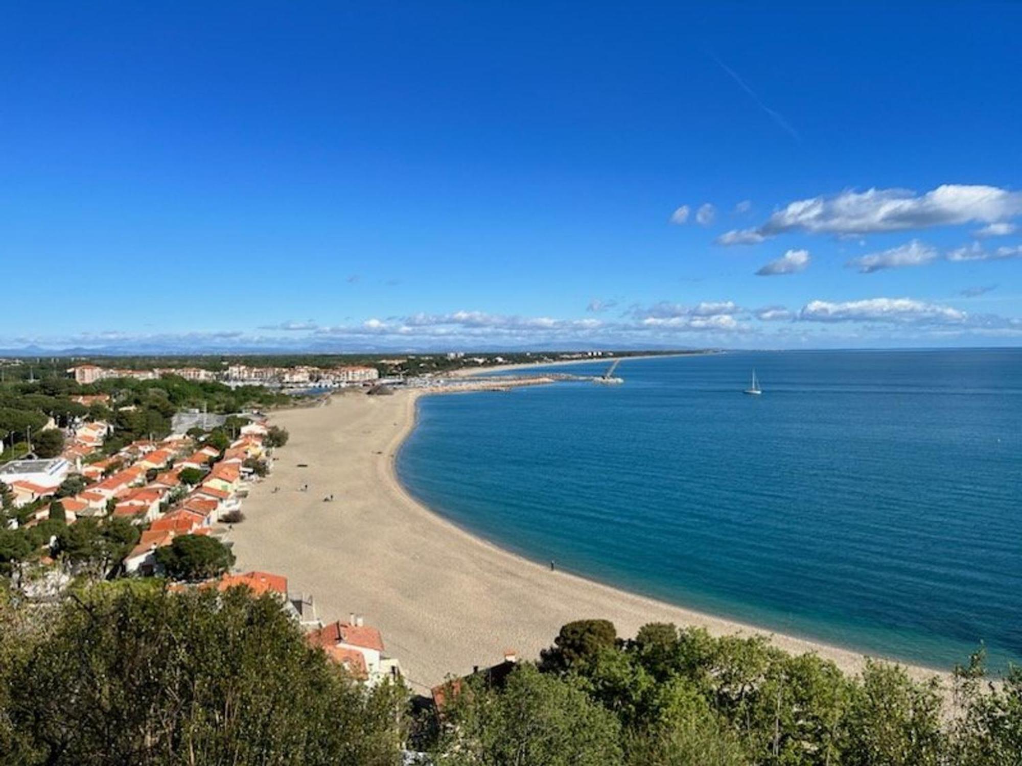 Studio/Cabine 4 Pers, Piscine, Proche Mer, Argeles-Sur-Mer - Fr-1-225-33 Экстерьер фото